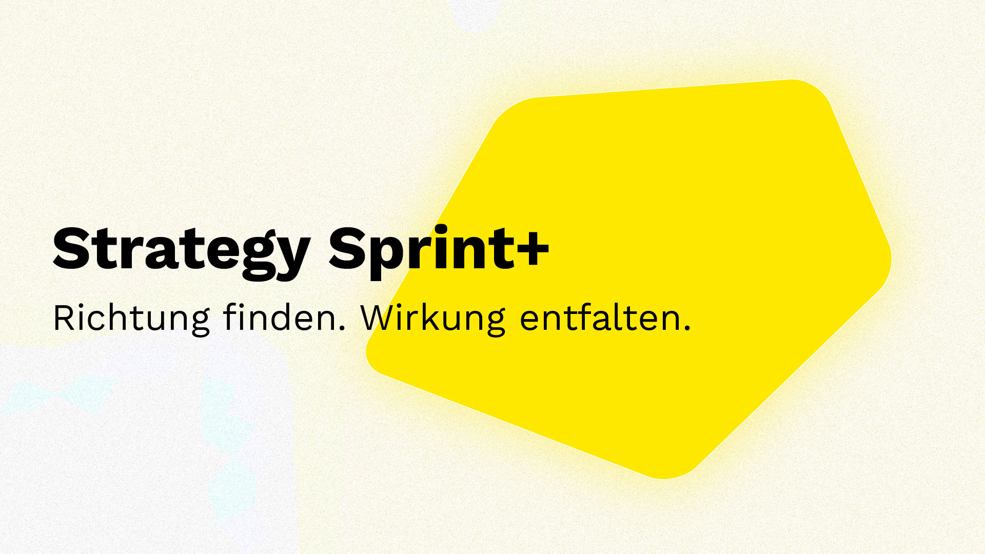 Strategy Sprint+